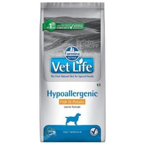 VETLIFE HYPOALLERGENIC – 2 KG